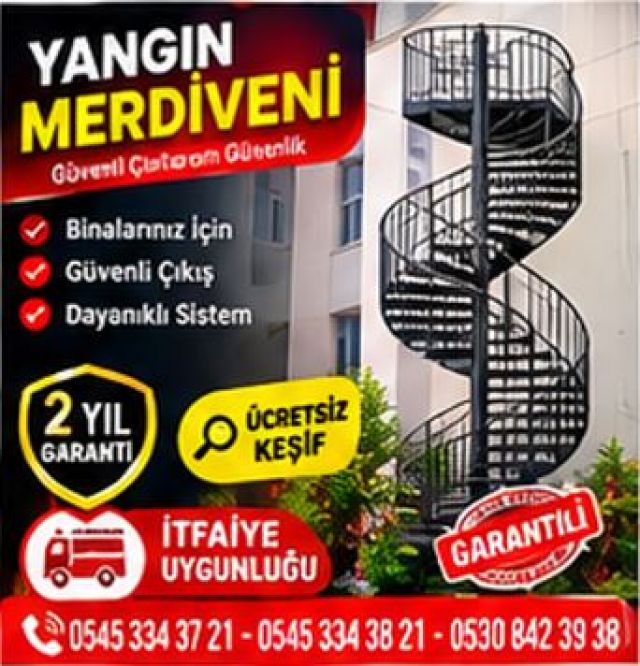 İstanbul Yangın Merdiveni Fiyatları Nasıl Hesaplanır? İmalat, Model ve Montaj Maliyetleri